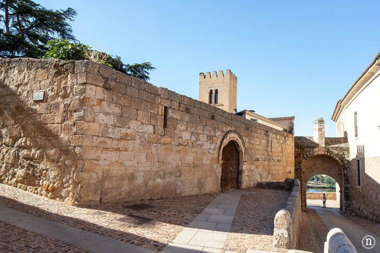 Murallas antiguas con torre